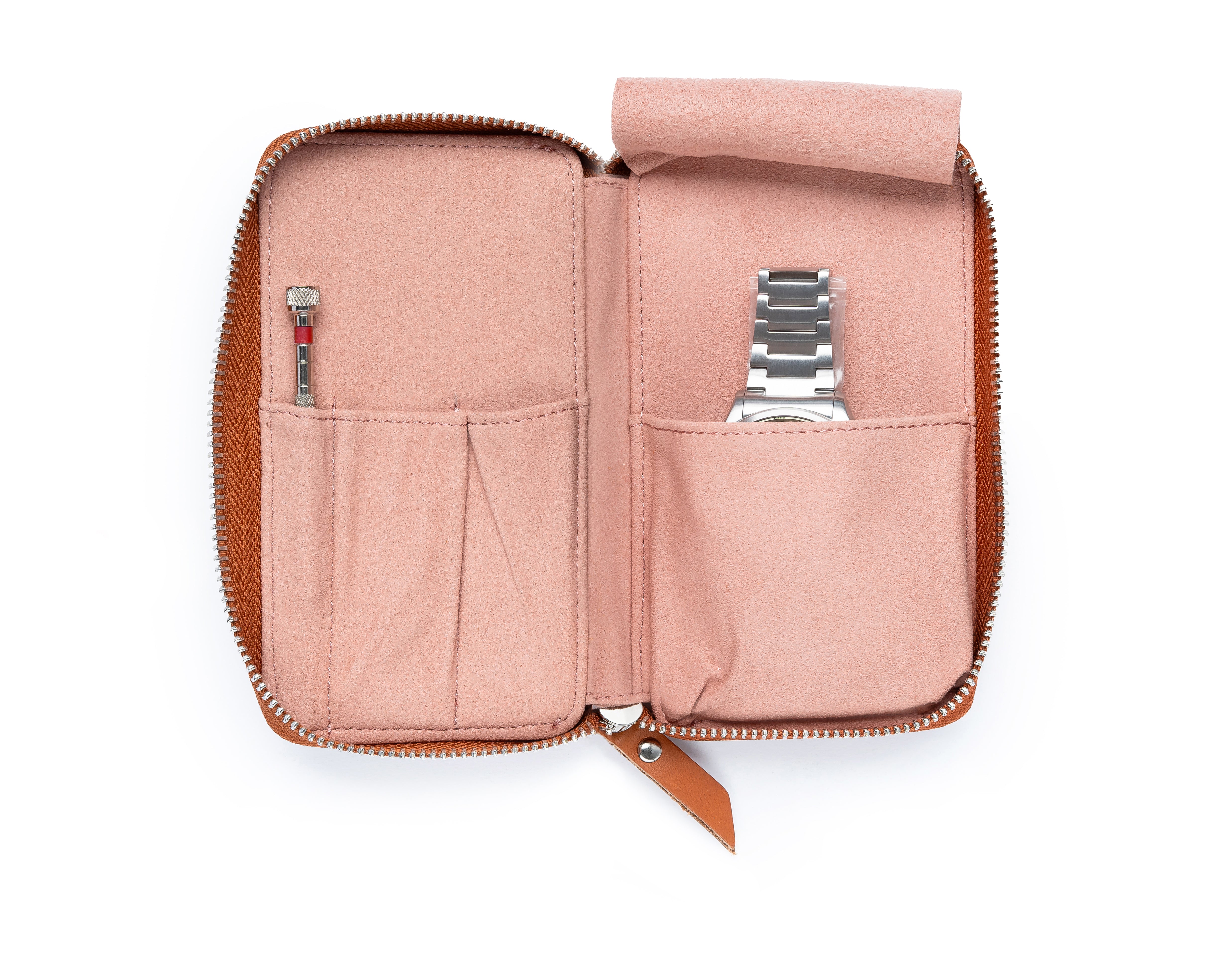 Horween Leather Travel Watch Pouch